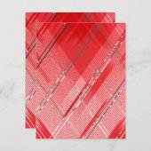 斜ストライプ線の背景9 ノートカード (正面/裏面)