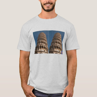 斜塔のTシャツ Tシャツ