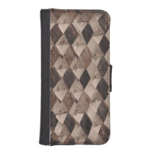 斜子織のiPhone 5/5sのウォレットケース