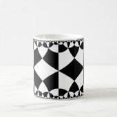 斜方形の無限 コーヒーマグカップ (中央)