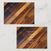 斜材フローリング 名刺 (正面/裏面)