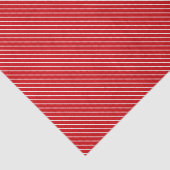 斜線 – 深い 赤と白 薄葉紙 (詳細)