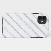 斜線(白) 2 Case-Mate iPhoneケース (裏面(横))