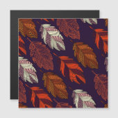 斜葉線:手書きヴィンテージパターン (正面/裏面)