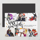 斜陽新年 | 年末年始のフォトカード シーズンカード (正面/裏面)