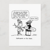 斜面のシェークスピア ポストカード (正面)