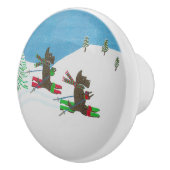 斜面の衝突 セラミックノブ (右)