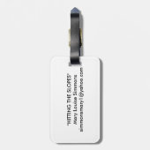 斜面の衝突 ラゲッジタグ (裏面縦)