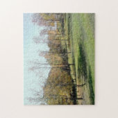 斜面の静まる挑戦ジグソーパズルの木 ジグソーパズル (縦)