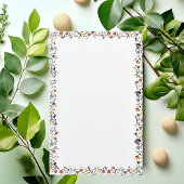 斜面文縁ど具 便箋