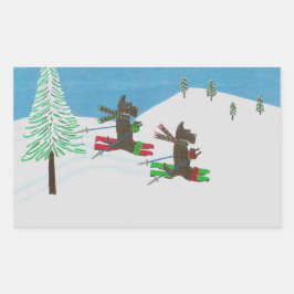 斜面2015CardContestラベルをヒット 長方形シール