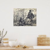 斥候が掘り込む ポスター (キッチン)