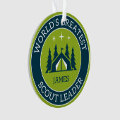 斥候団長パーソナライズされた オーナメント (正面)