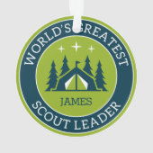 斥候団長パーソナライズされた オーナメント (裏面)