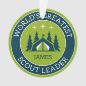 斥候団長パーソナライズされた オーナメント (正面)