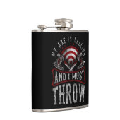 斧がランバージャックを投げるハチェット斧が呼び出す フラスク (右)