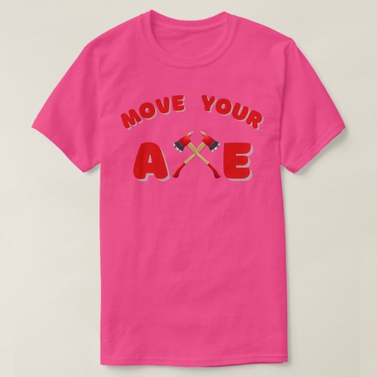 斧のクラシックTシャツを動かす Tシャツ (デザイン正面)