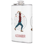 斧の投下 フラスク (左)