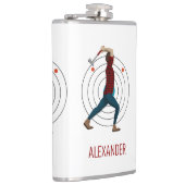 斧の投下 フラスク (右)