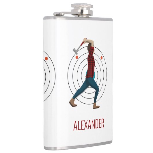 斧の投下 フラスク (右)