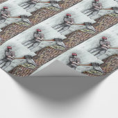 斧の男 ラッピングペーパー (角)