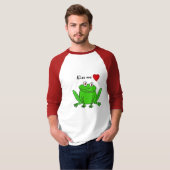 斧は私にカエルのワイシャツ接吻します Tシャツ (正面フル)