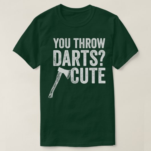 斧を投げトマホーク二重の斧ギフト4 Tシャツ (デザイン正面)