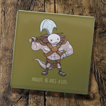 斧を持つウーパールーパー グラディエーター戦士の作品