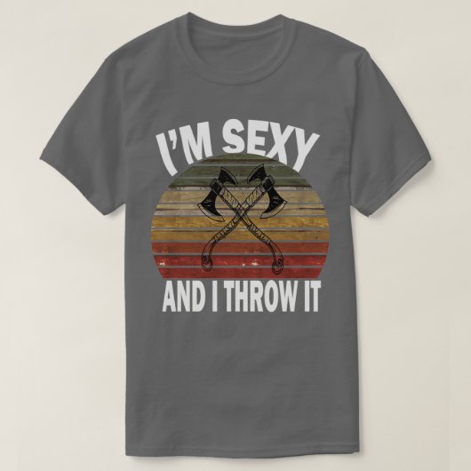 斧スローことわざ1 1 Tシャツ (デザイン正面)