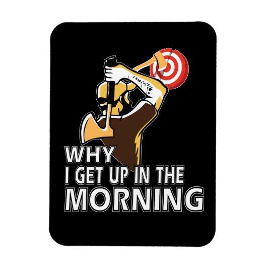 斧スローアギフト男性ハチェット斧スロー マグネット (縦)