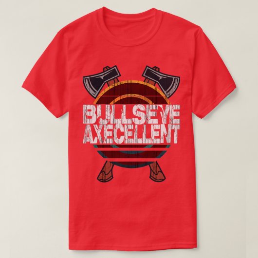 斧スローアハッチー投げ斧ハッチークラシックツ Tシャツ (デザイン正面)