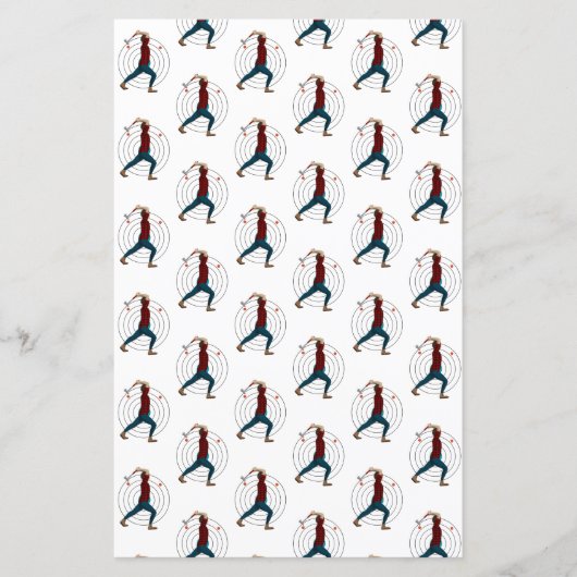 斧スロー (正面)