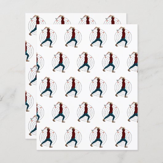 斧スロー (正面/裏面)