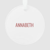 斧スロー オーナメント (裏面)