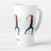 斧スロー カフェラテマグ (右アングル)