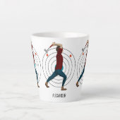 斧スロー カフェラテマグ (正面)