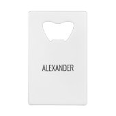 斧スロー クレジットカード栓抜き (裏面)