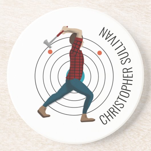 斧スロー コースター (正面)