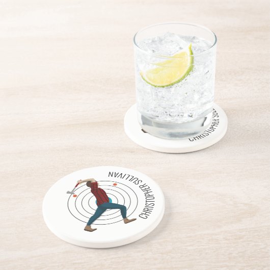 斧スロー コースター (側面)