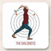 斧スロー コースター (正面)