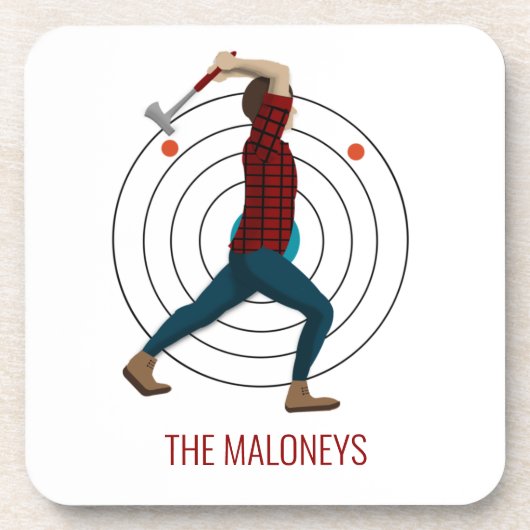 斧スロー コースター (正面)