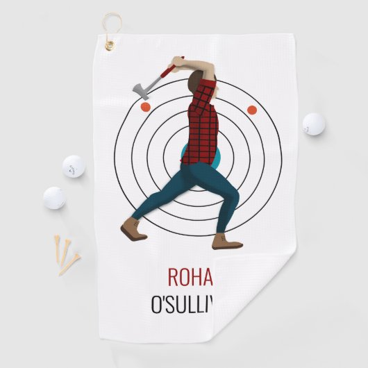 斧スロー ゴルフタオル (インサイチュ)