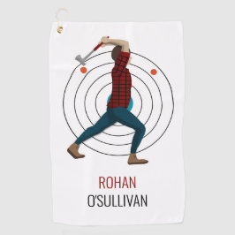 斧スロー ゴルフタオル