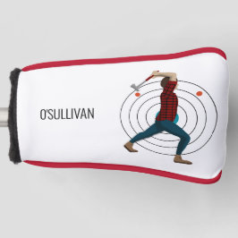 斧スロー ゴルフヘッドカバー