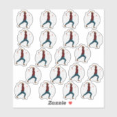 斧スロー シール (シート)