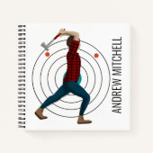 斧スロー ノートブック (正面)