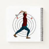 斧スロー ノートブック (裏面)