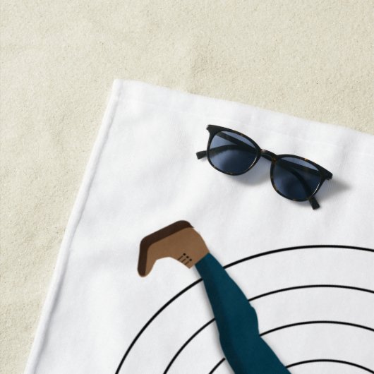 斧スロー ビーチタオル (インサイチュ)