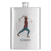 斧スロー フラスク (正面)