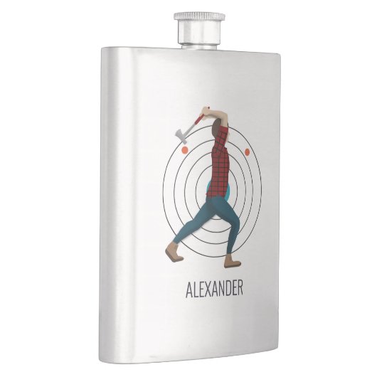 斧スロー フラスク (右)